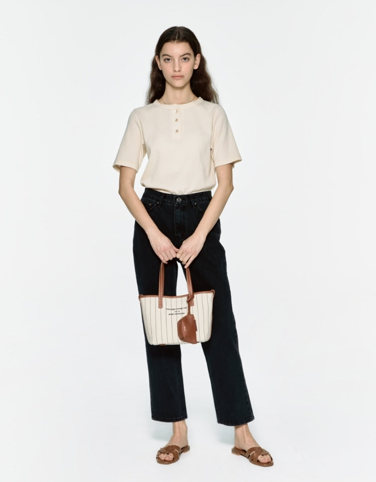Depound • Dear Bag Ivory Stripe (Tote)