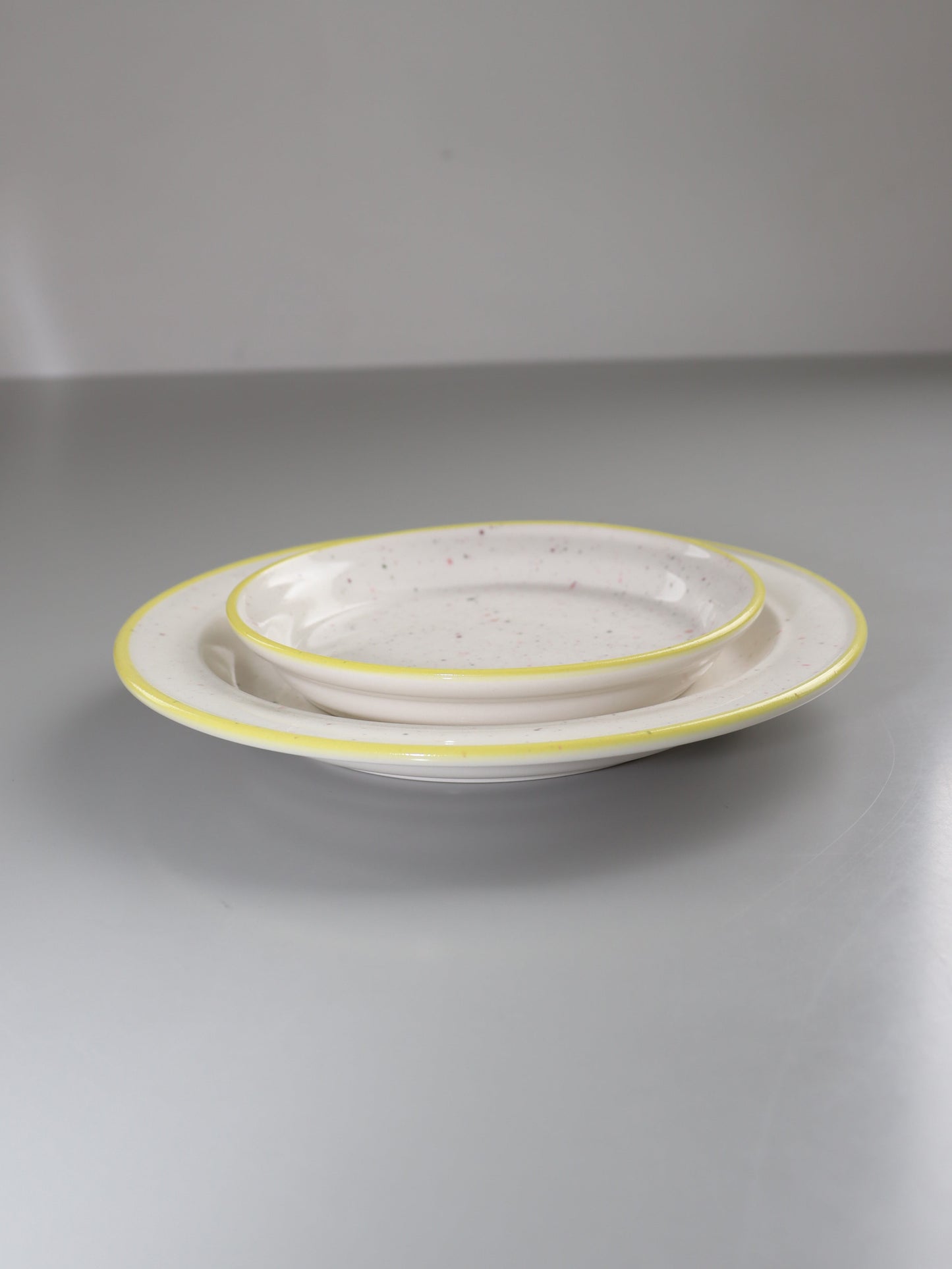 Make A Pottery 潑墨圖案飾邊陶藝碟