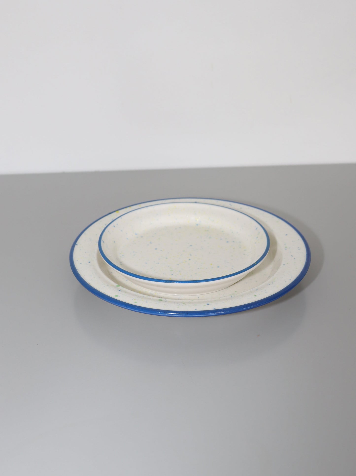 Make A Pottery 潑墨圖案飾邊陶藝碟
