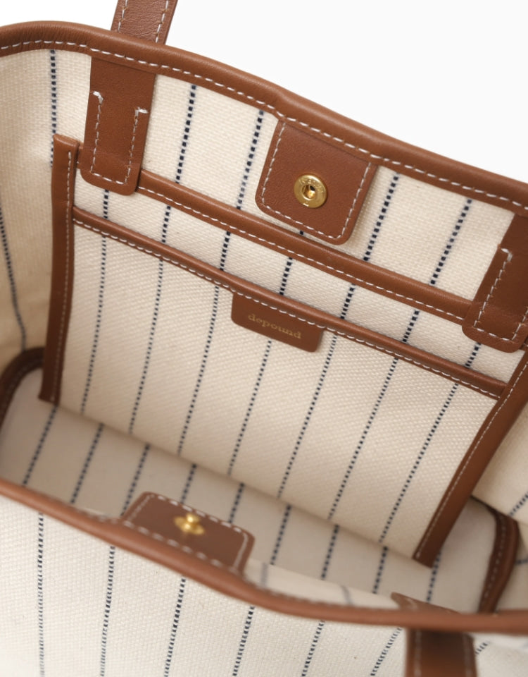 Depound • Dear Bag Ivory Stripe (Tote)