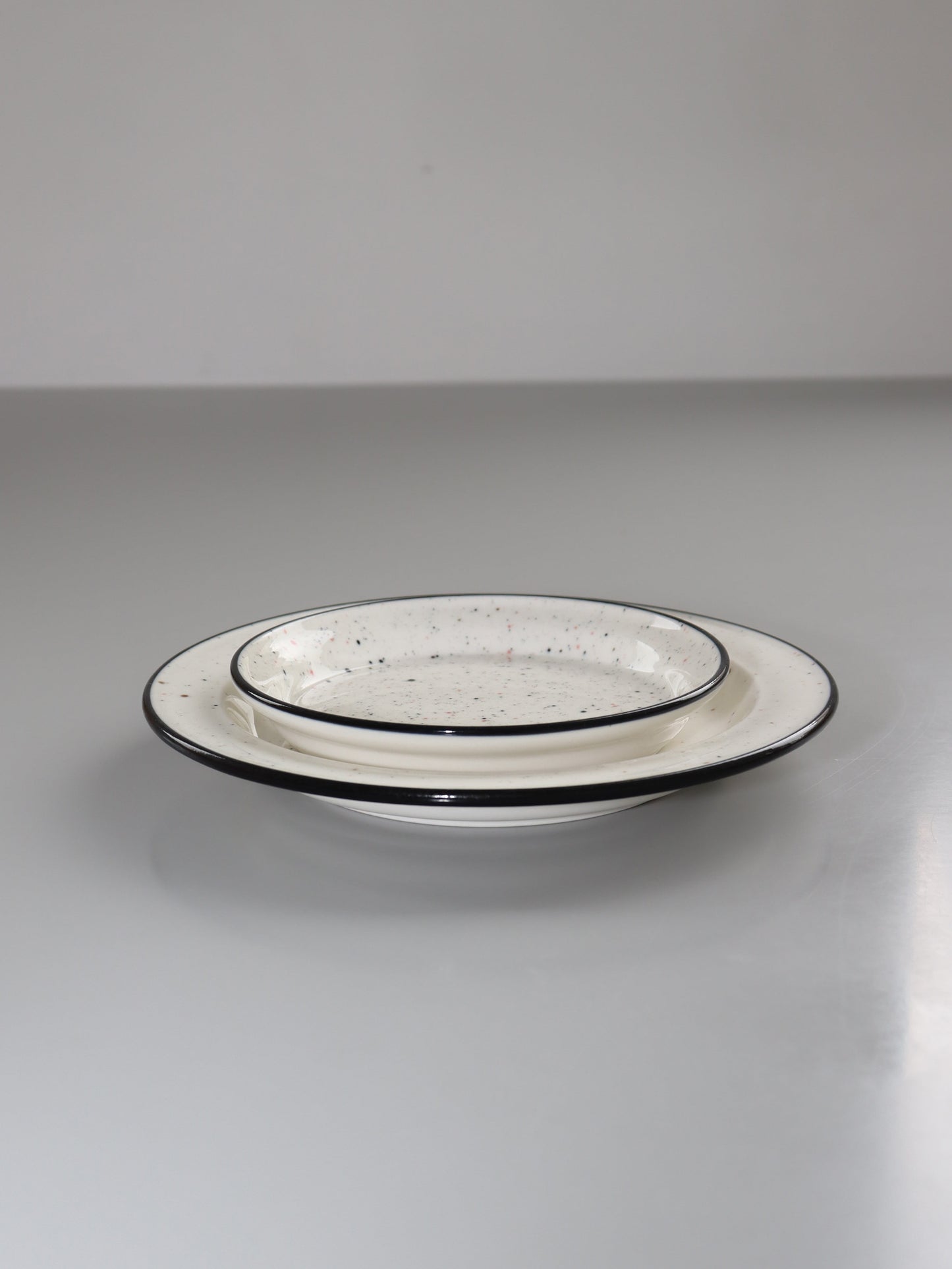 Make A Pottery 潑墨圖案飾邊陶藝碟