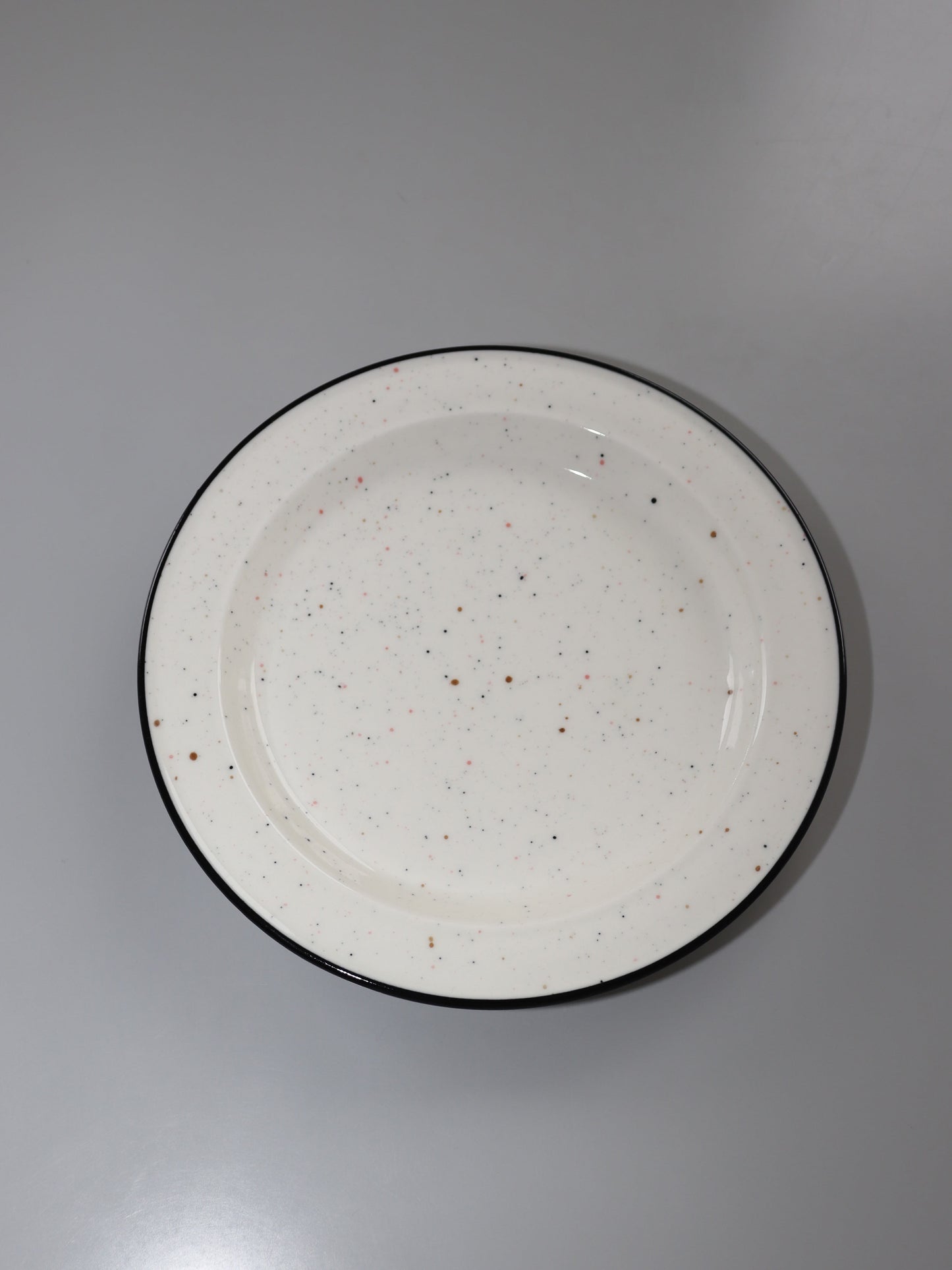 Make A Pottery 潑墨圖案飾邊陶藝碟