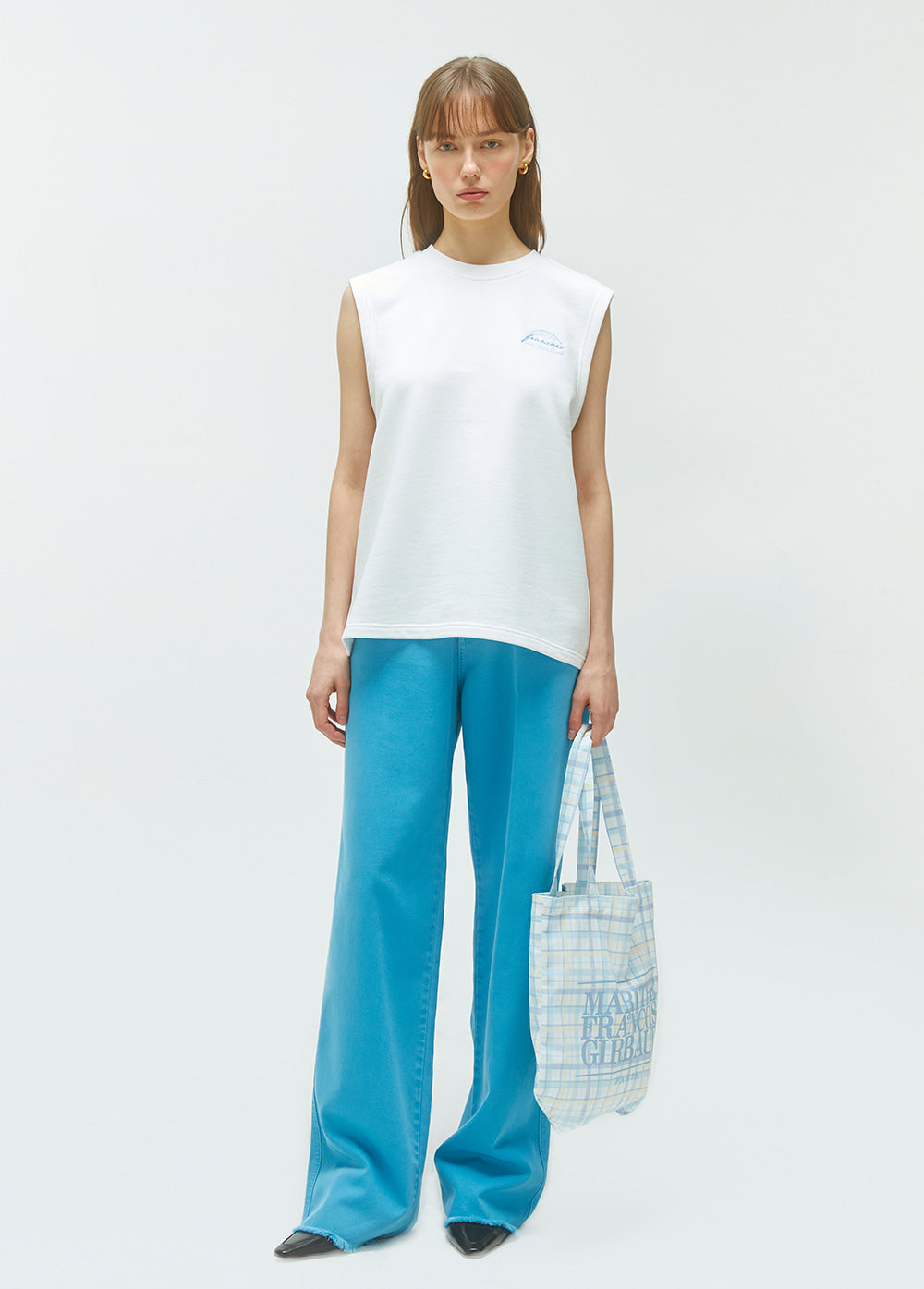 Marithe Francois Girbaud โข Emblem Logo Sweat Sleeveless