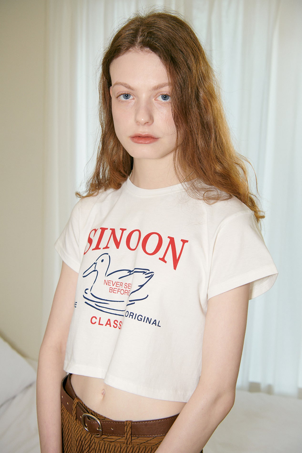 Sinoon • Duckling Crop T-shirt