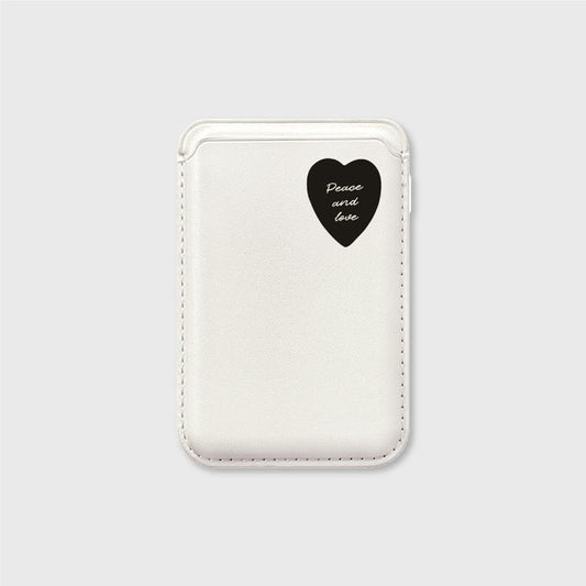 Pleazly Peace & Love MagSafe Card Holder