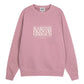 Marithe Francois Girbaud • Classic Logo Embroidery Sweatshirt (Dark Pink)