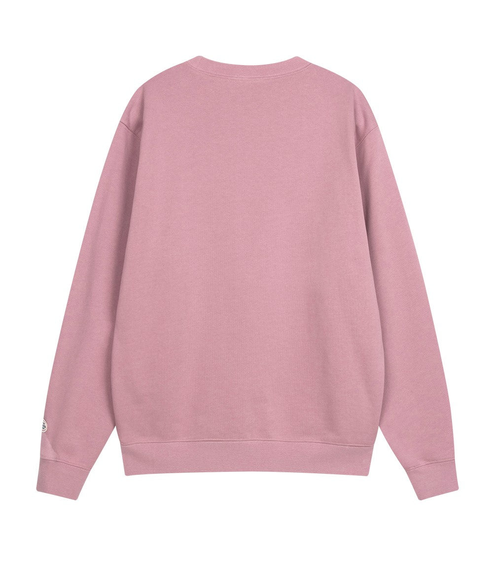 Marithe Francois Girbaud • Classic Logo Embroidery Sweatshirt (Dark Pink)