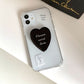 Pleazly Love Stamp Gel Hard Phone Case