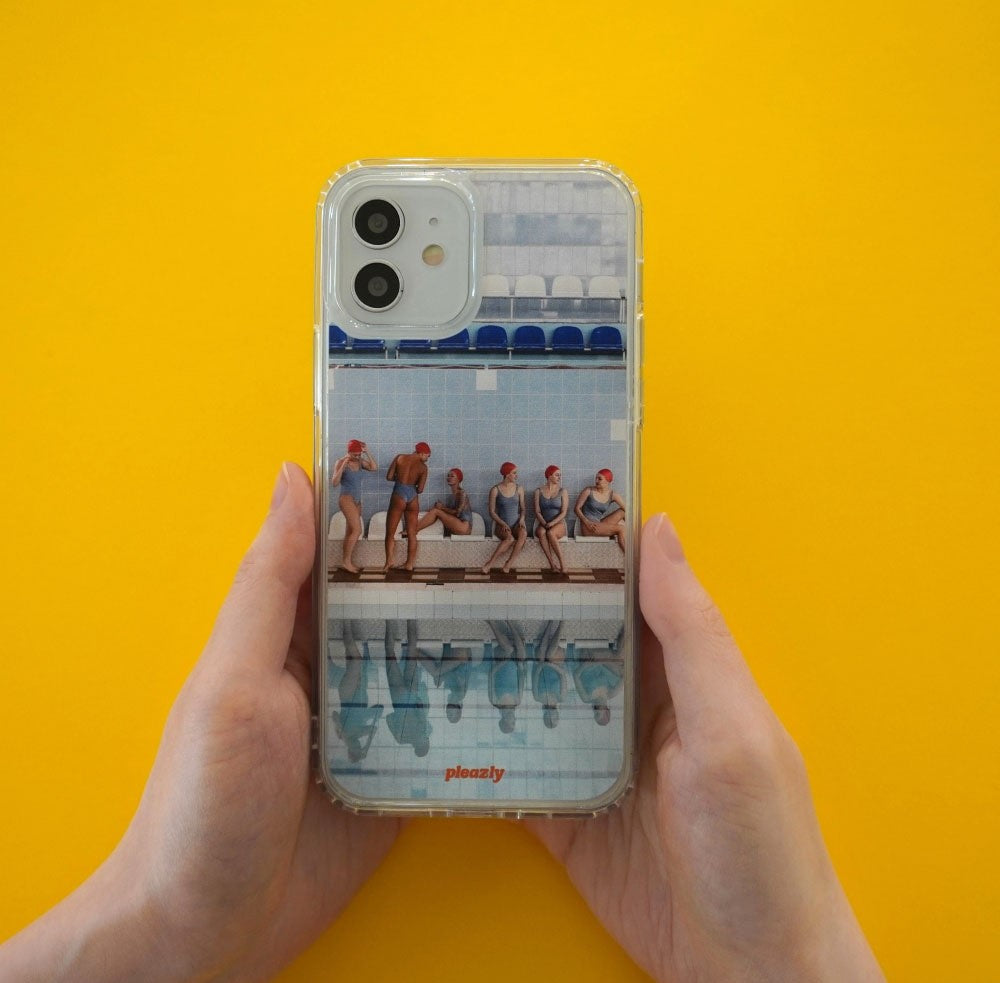 Pleazly Swimming Pool Gel Hard Phone Case