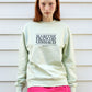 Marithe Francois Girbaud • Classic Logo Sweatshirt (Light Green)