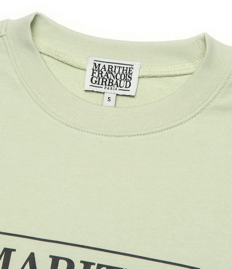Marithe Francois Girbaud • Classic Logo Sweatshirt (Light Green)