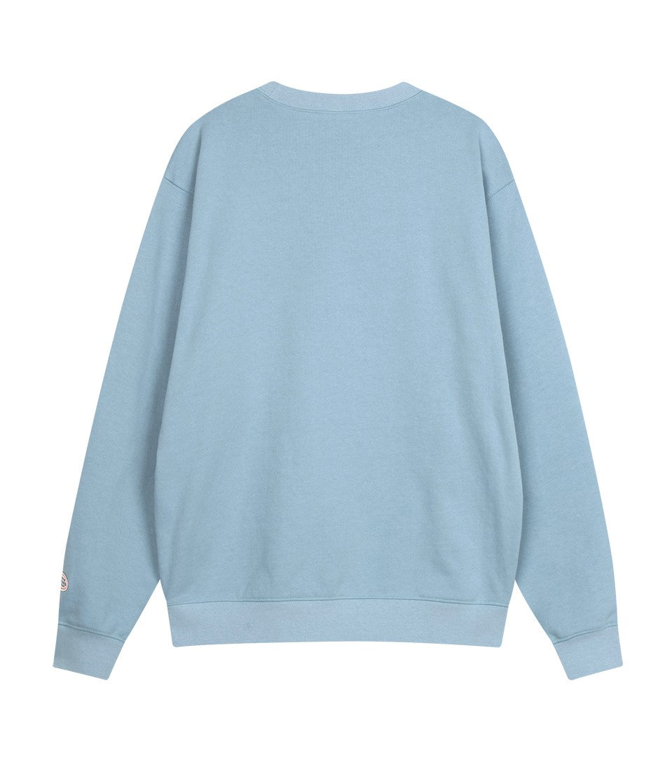 Marithe Francois Girbaud • Classic Logo Embroidery Sweatshirt (Ash Blue)