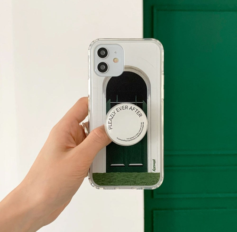 Pleazly Green Door Gel Hard Phone Case