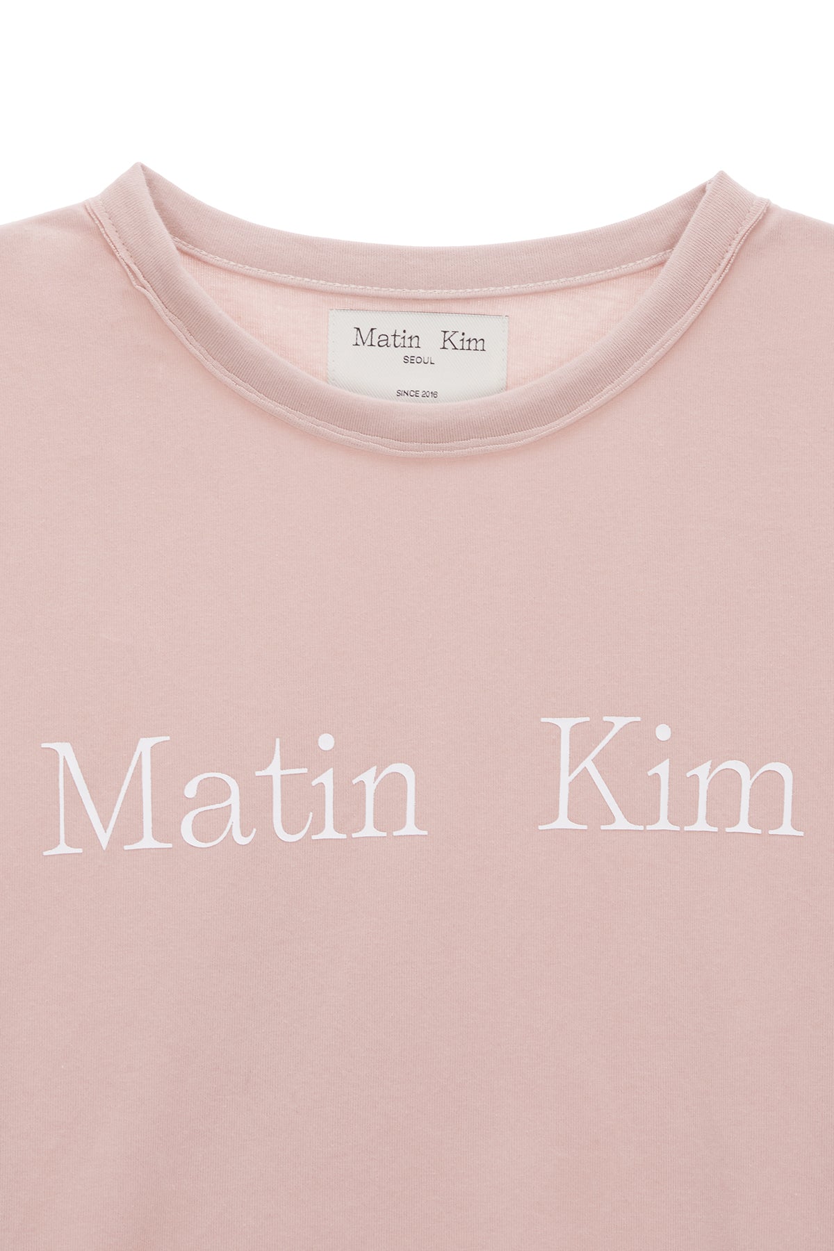 Matin Kim • Matin Logo Crop Top