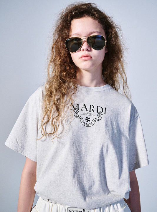 Mardi Mercredi • Tshirt Alumni Classique (Oatmeal Black)