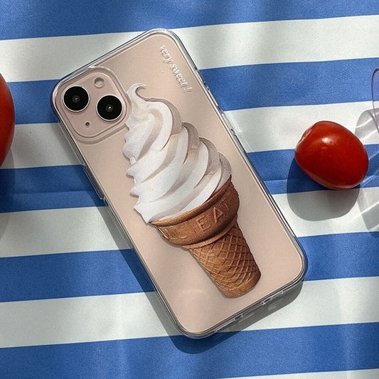 Mademoment Point Object Jelly Case (Sweet Ice-Cream)