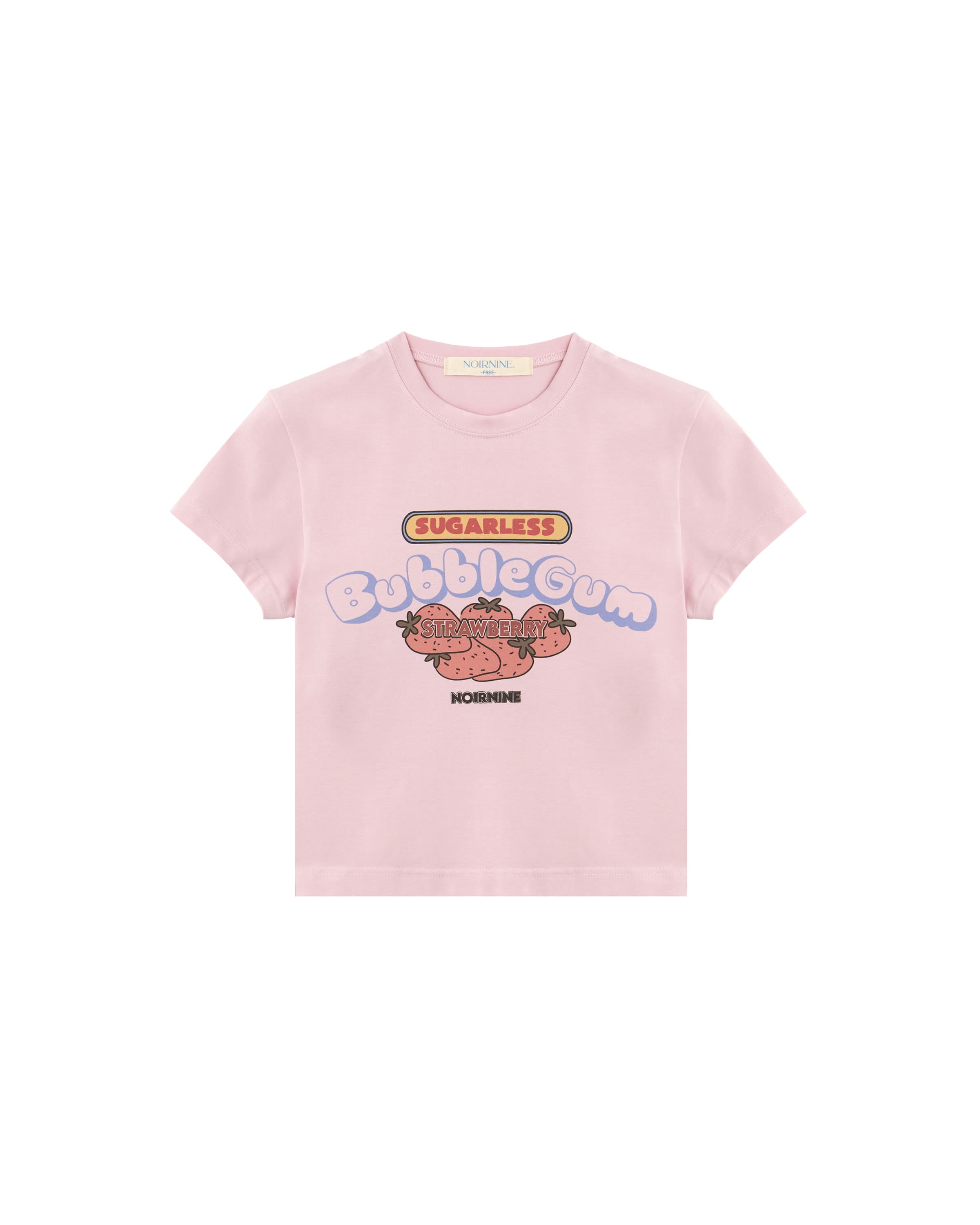 Noirnine • Bubble Gum Crop T-shirt