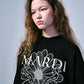 Mardi Mercredi • Sweatshirt FlowerMardi Alumni Needlework (Black Ivory)