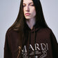 Mardi Mercredi • Hoody Grand Alumni Classique Needlework (Brown Beige)