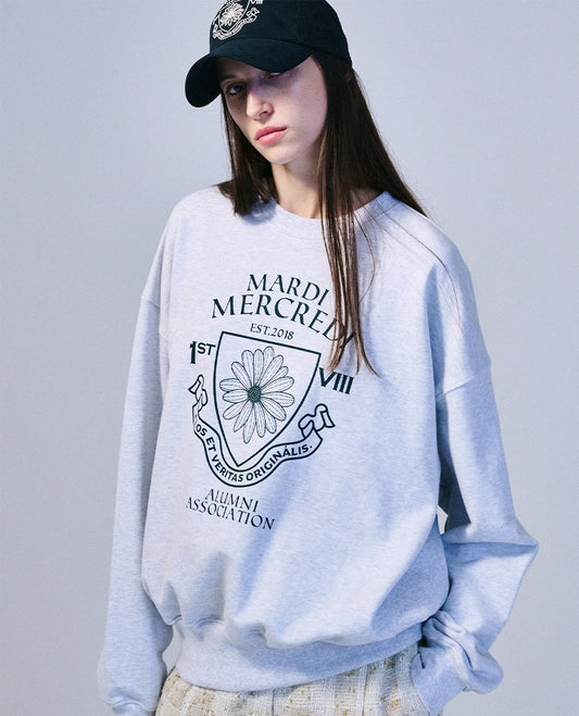 Mardi Mercredi • Sweatshirt Alumni Emblem (Heather Deepgreen)