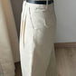 Classy Straight-Leg Pants | Ivory Color | Breathable Fabric