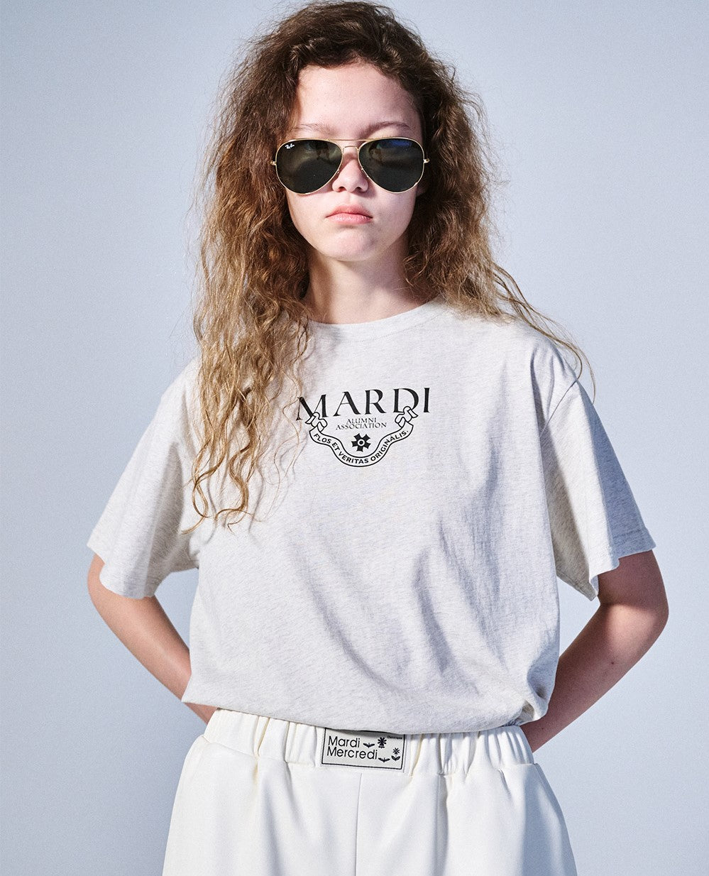 Mardi Mercredi • Tshirt Alumni Classique (Oatmeal Black)