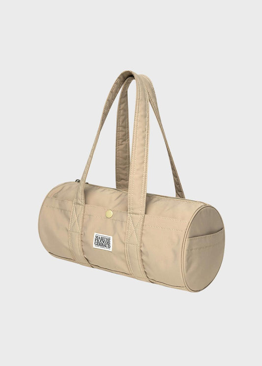 Marithe Francois Girbaud • Classic Logo Nylon Duffle Bag (Beige)