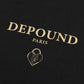 Depound • Heart Lock Graphic T-shirts (Black)