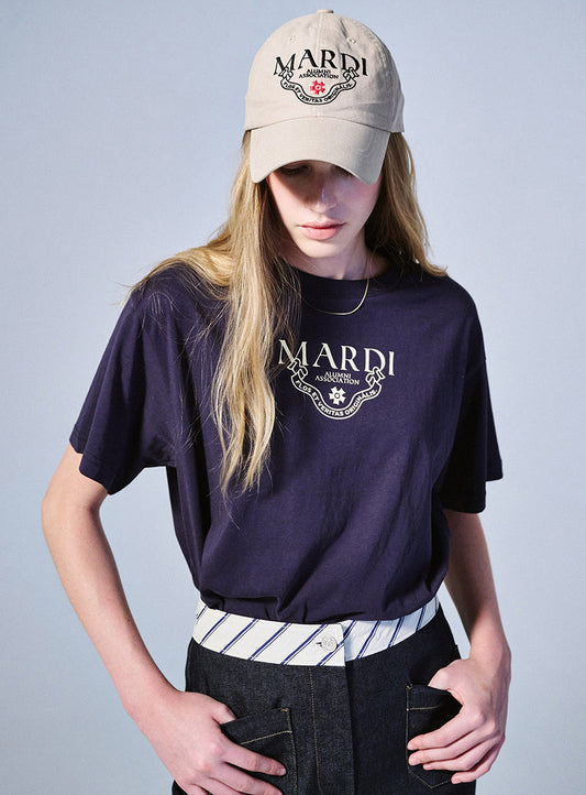 Mardi Mercredi • Tshirt Alumni Classique (Navy Cream)