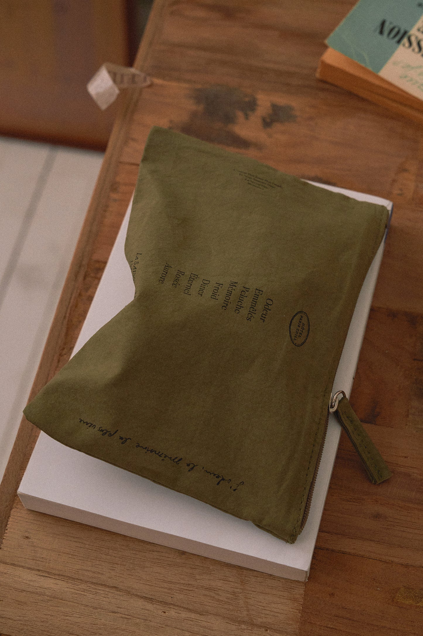 Hotel 827 Holiday Pouch (Dark Olive)