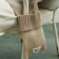 Marithe Francois Girbaud • Ribbed Knit Tote Bag (Brown)