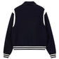 Marithe Francois Girbaud • Wool Blended Varsity Jacket (Navy)