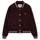 Marithe Francois Girbaud • Circle Logo Varsity Jacket (Burgundy)