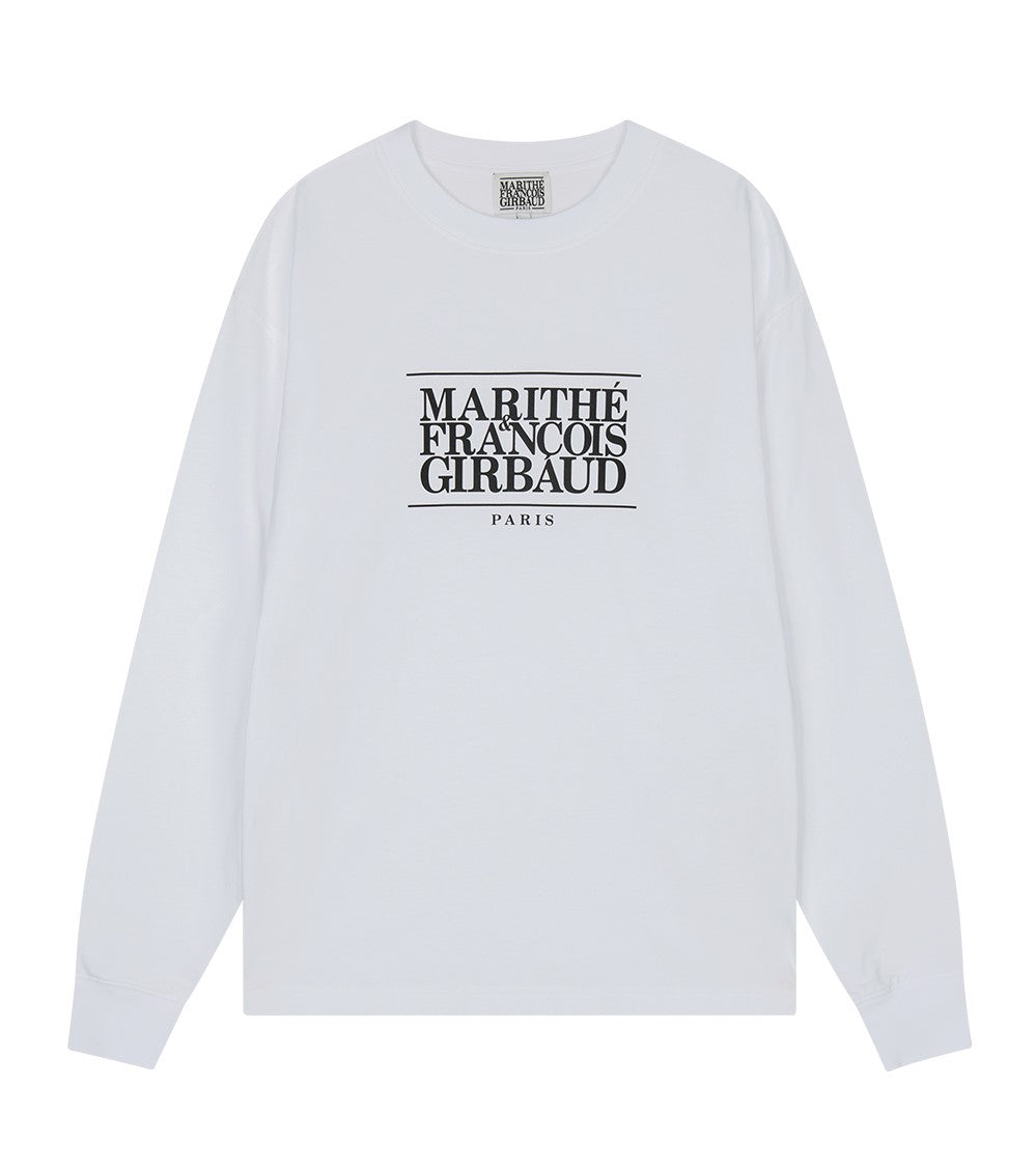 Marithe Francois Girbaud • Classic Logo Long Sleeve (White)