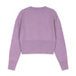 Marithe Francois Girbaud • W Classic Logo Crop Knit (Light Purple)