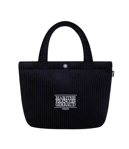 Marithe Francois Girbaud • Classic Logo Corduroy Mini Bag (Dark Navy)