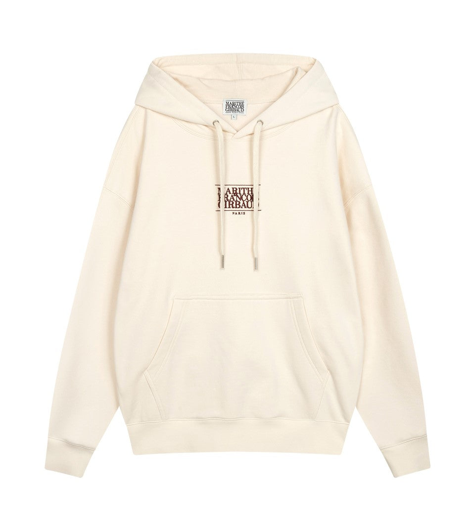 Marithe Francois Girbaud • New Classic Logo Hoodie (Ivory)