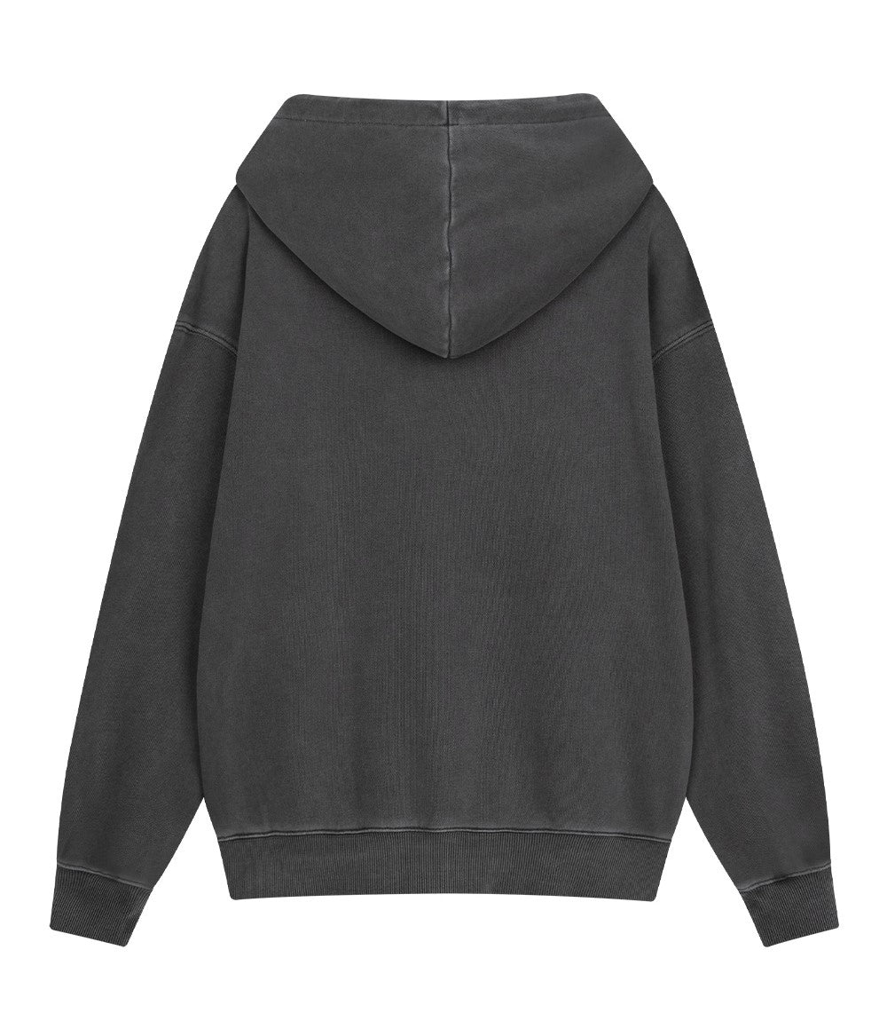 Marithe Francois Girbaud • Overdyed Vintage Arch Logo Hoodie (Charcoal)