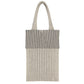 Marithe Francois Girbaud • Ribbed Knit Tote Bag (Ivory)