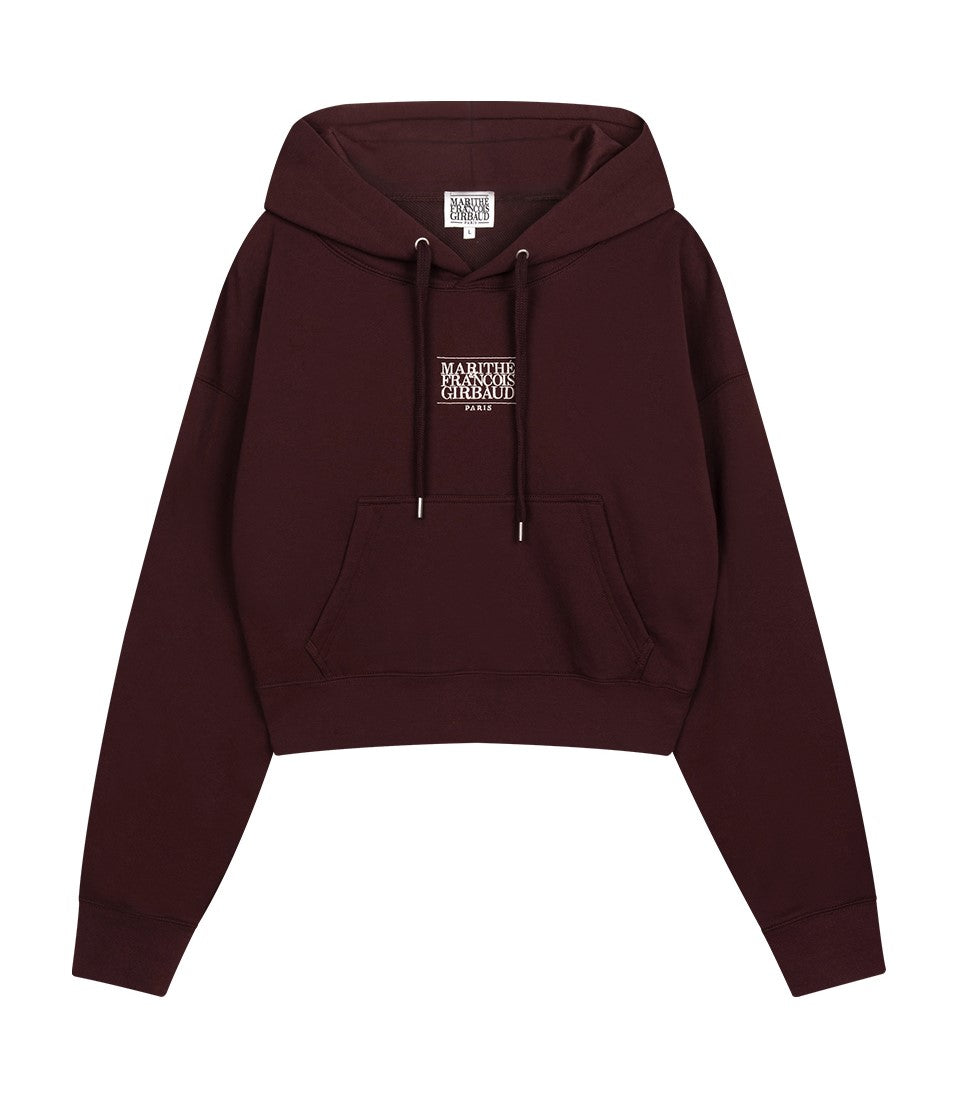 Marithe Francois Girbaud • New Classic Logo Hoodie (Burgundy)