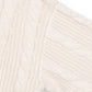 Marithe Francois Girbaud •  W Cable Half Zipup Pullover Knit (Ivory)