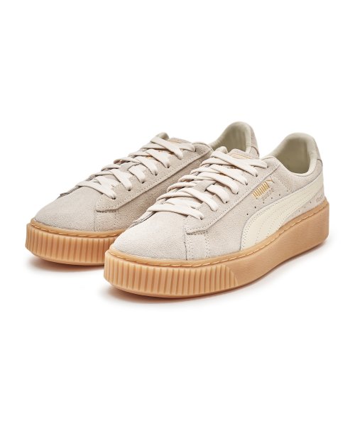 Mardi Mercredi Puma x Mardi Mercredi Suede Platform Ivory