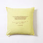 Hotel 827 Relaxed Cotton-Linen Cushion Cover (Citron)