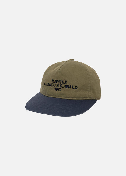 Marithe Francois Girbaud • Lettering Logo Spanel Color Block Cap (Khaki)