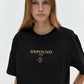 Depound • Heart Lock Graphic T-shirts (Black)