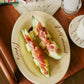 Hotel 827 Midnight Stoneware Plate (Oval)