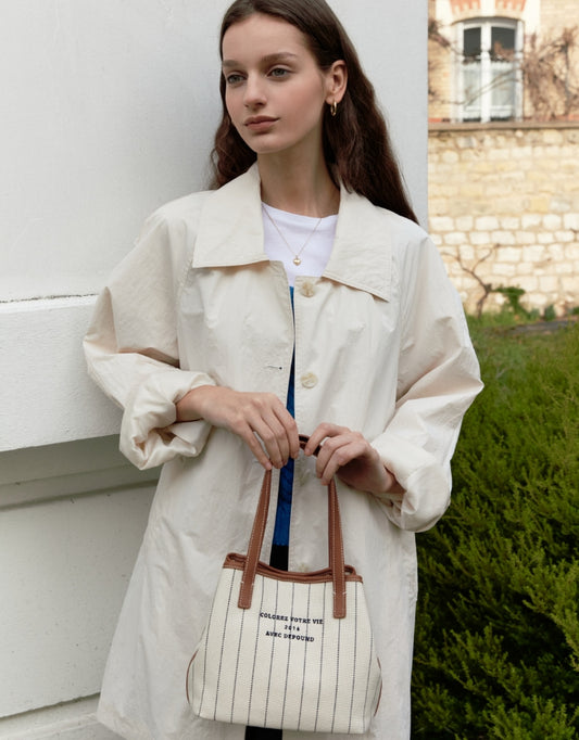 Depound • Dear Bag Ivory Stripe (Tote)