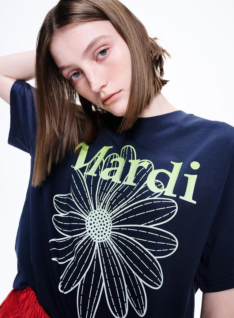 Mardi Mercredi • T-shirt Flower Mardi Gradation