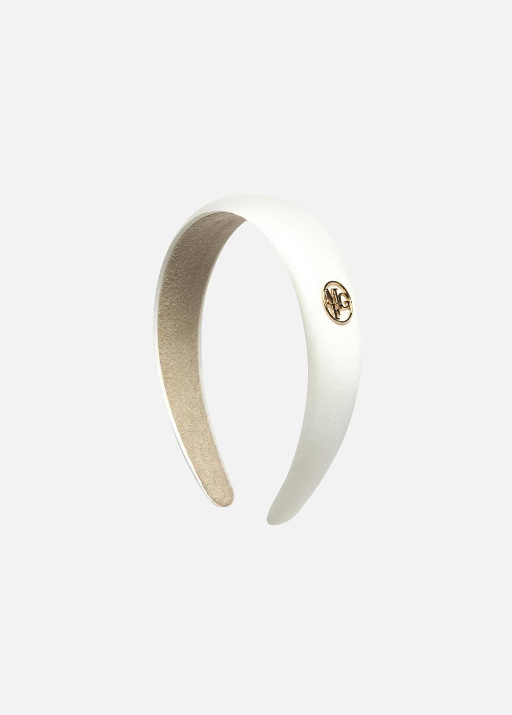 Marithe Francois Girbaud • Circle Logo Satin Hair Band