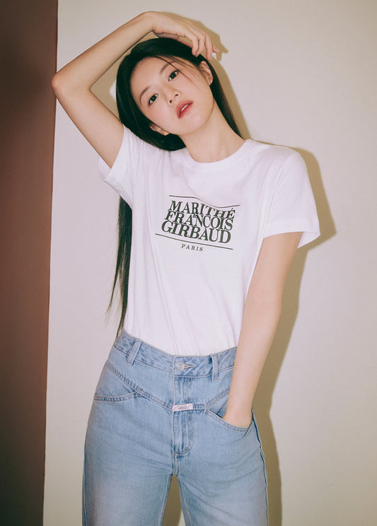 Marithe Francois Girbaud • W Classic Logo Tee